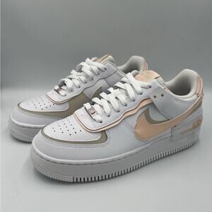 Nike Air Force 1 Low Shadow White Light Allwood CI0919-121 Women's Size 11.5